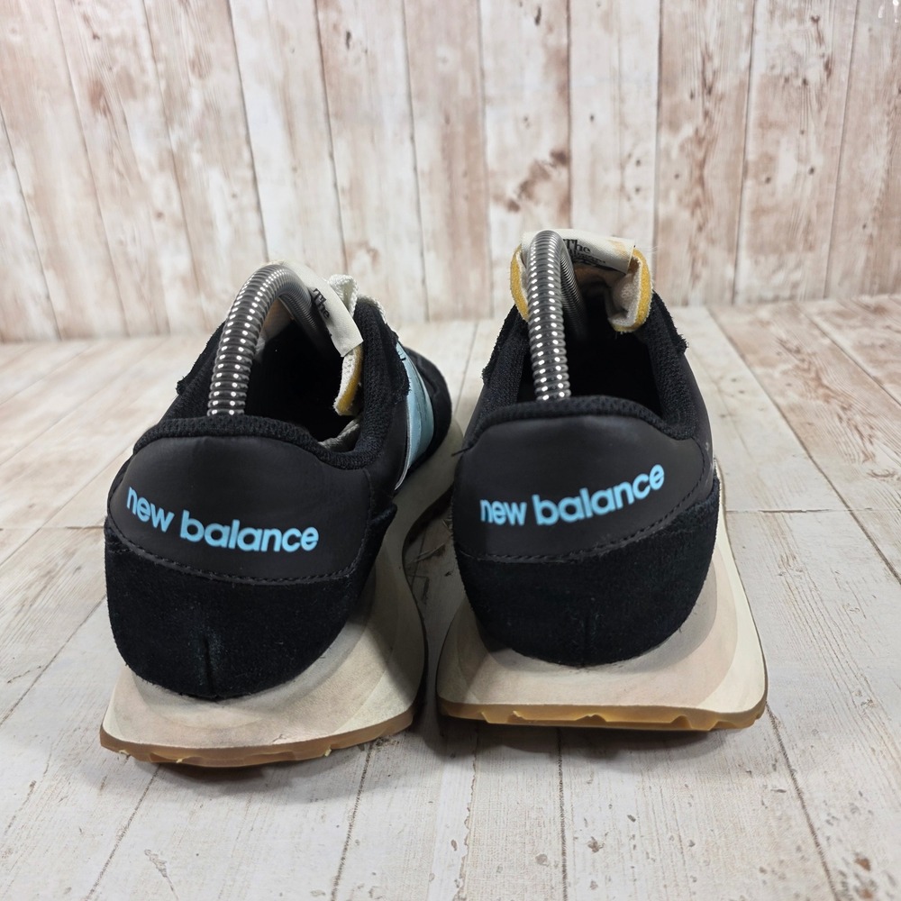 New Balance 237 Womens Black Light Blue Retro Lifestyle Sneakers WS237GD Size 9 - Picture 3 of 8